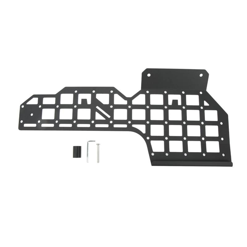 GRCFUMO Mittelkonsolen-Aufbewahrungs-Molle-Panel, Auto-Mittelkonsolen-Molle-Panel, Innenraum-Aufbewahrungs-Molle-Panel Beifahrerseitenverkleidung Ersatz für Auto 2/4-Türer von GRCFUMO