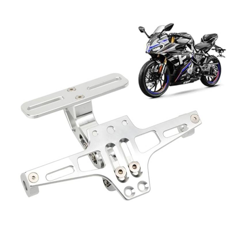 Motorrad Kennzeichenhalter Halterung für Suzuki Intruder C1800 2009-2014, Einstellbarer Winkel Motorrad Kennzeichenhalterung Zubehör von GREB