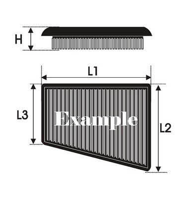 GREEN Sportluftfilter RENAULT P965018 von GREEN