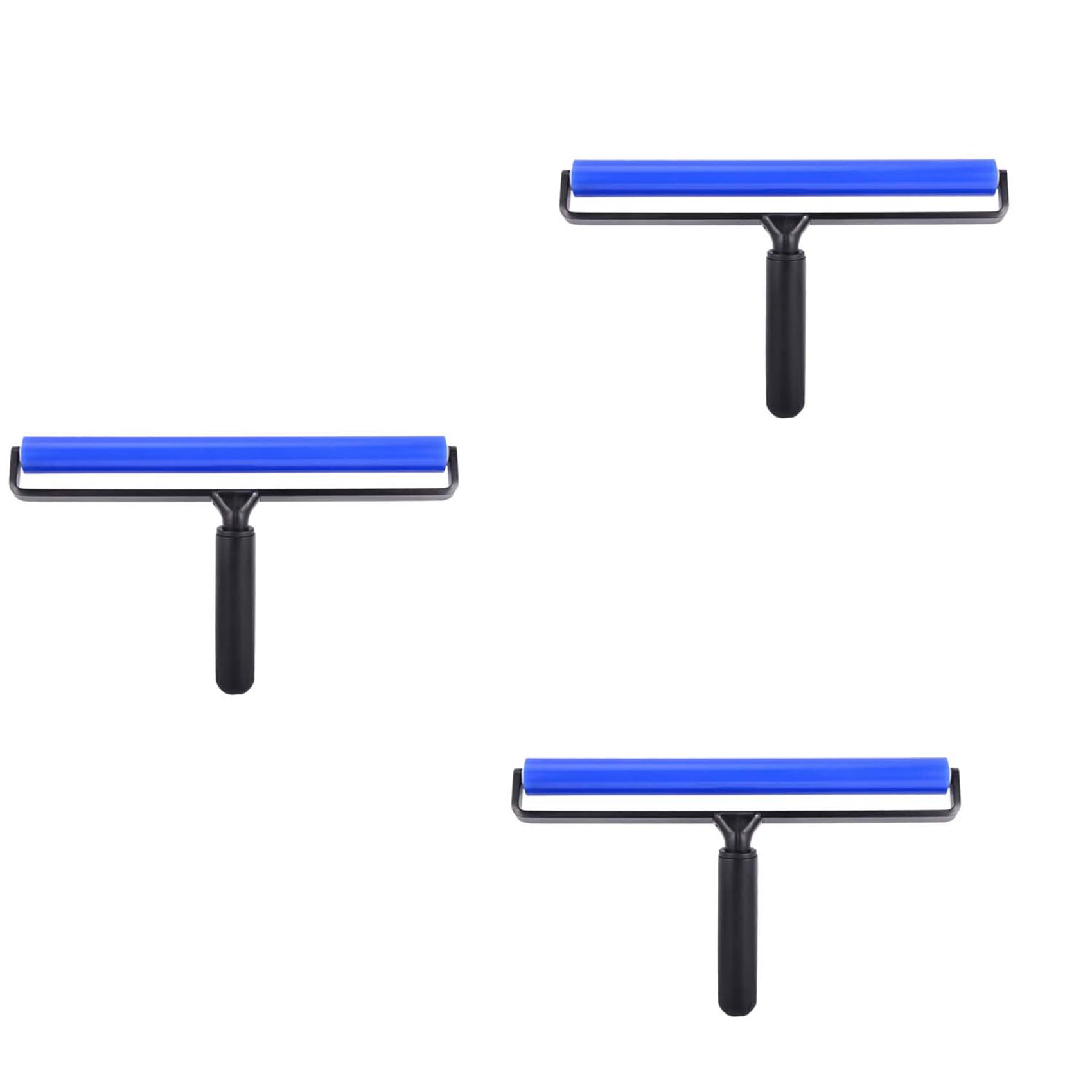 GREOHNMPAW 3X 12 Breit Silikon Weich Gummi Klebe Rolle Rakel Rollen Rad Antistatischer Haft EntlüFter Automotive GREOHNMPAW 3X 12 Breit Silikon Weich Gummi Klebe Rolle Rakel Rollen Rad Antistatischer Haft EntlüFter Automotive von GREOHNMPAW