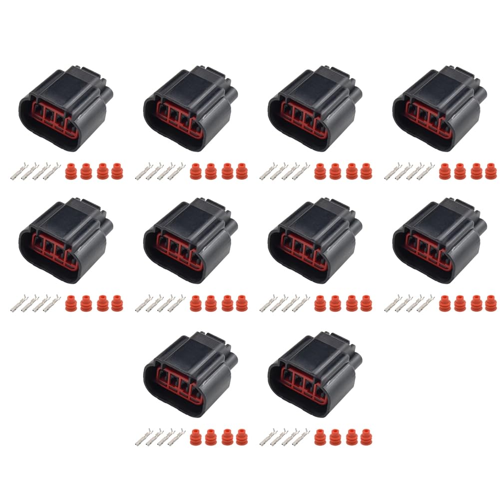 GREOHNMPAW E-3166 Sensorbuchse, 4-Polig, Wasserdicht, für/für -1339 3U2Z-14S411- von GREOHNMPAW