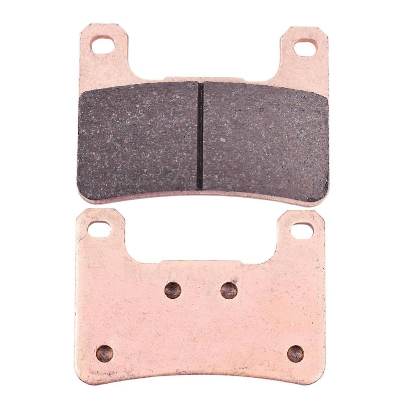 Motor vorne hinten Bremsbeläge Kit for R600 R750 K4 K5 R1000 K6 -R600 -R750 -R1000 R -R 600 750 1000(1pairs Front Copper) von GRESFGT