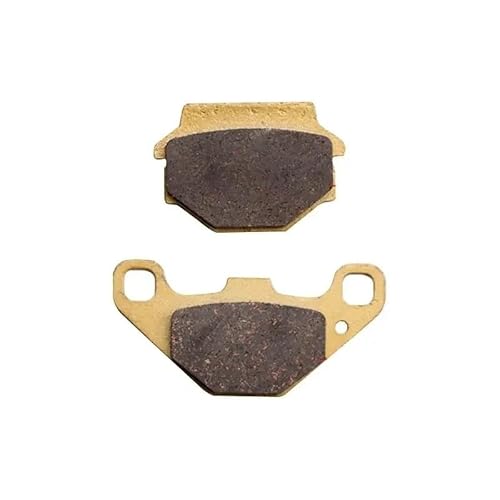 Motorrad Bremsbeläge vorne und hinten for KL 250 J1/J3 Stockman KL 250 G1/G1A Super Sherpa 1997-2000 KLX 250 1998(1 Pair Rear Brake) von GRESFGT