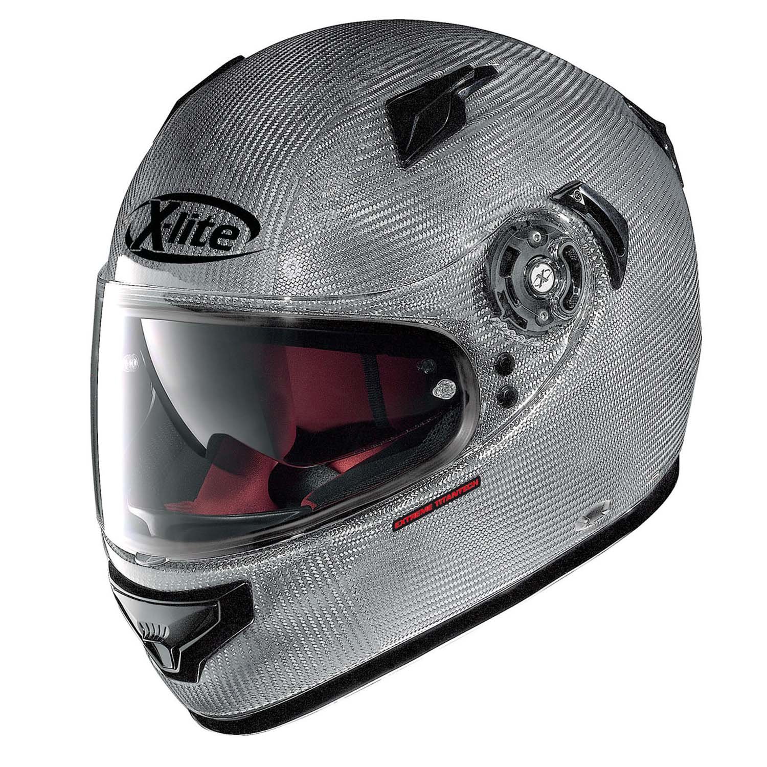 X-lite X-661TT Puro Extreme Titantech Integralhelm Motorrad Verbundfaser n-com - Titan Größe M von GREX