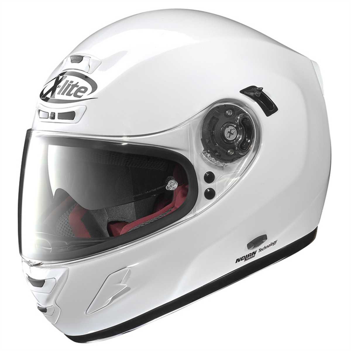 X-lite X 702 GT Start N- Com Integralhelm, Farbe Weiss, Größe L (59/60) von GREX