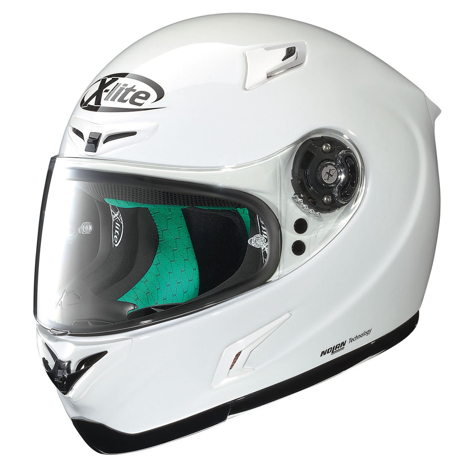 X-lite X-802RR Start Integralhelm Motorrad Verbundfaser - Weiss Größe M von GREX