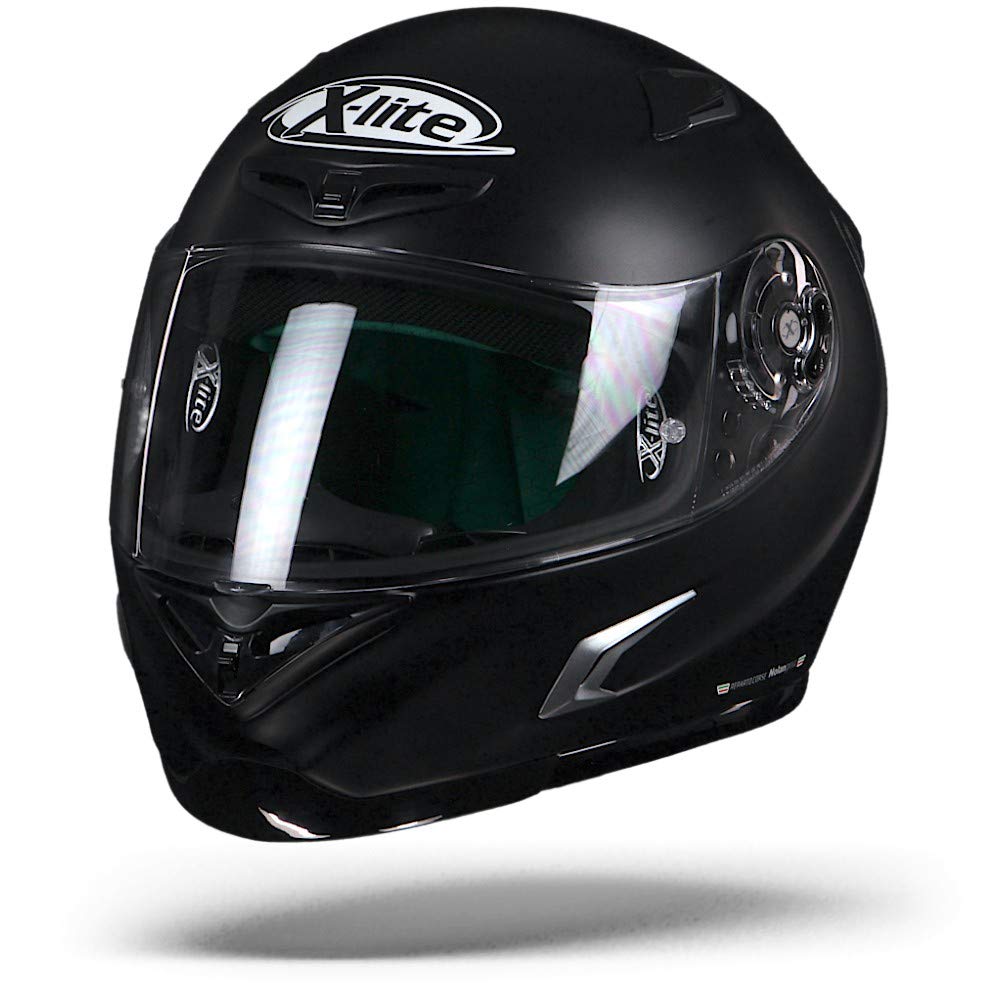 X-lite X-802RR Start Integralhelm Motorrad Verbundfaser - matt schwarz Größe L von GREX