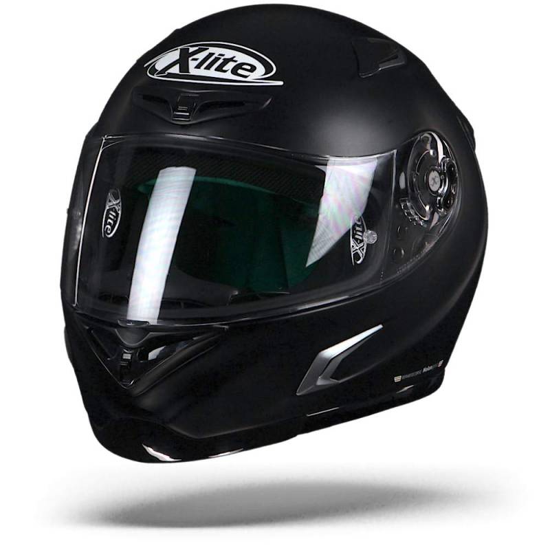 X-lite X-802RR Start Integralhelm Motorrad Verbundfaser - matt schwarz Größe M von GREX