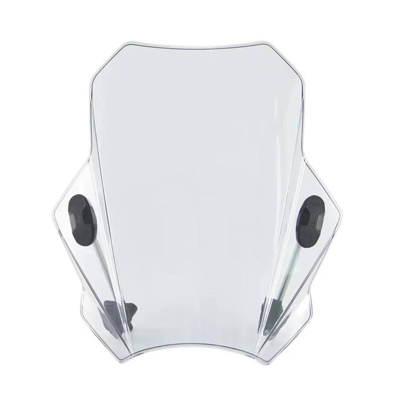 GRFIT Motorrad Windschutzscheibe 22/25/28mm Universal Lenker Windschutzscheibe Für MT07 Für MT09 Motorrad Windschutz Windabweiser Windschutzscheibe Motorräder (Farbe : Transparent) von GRFIT