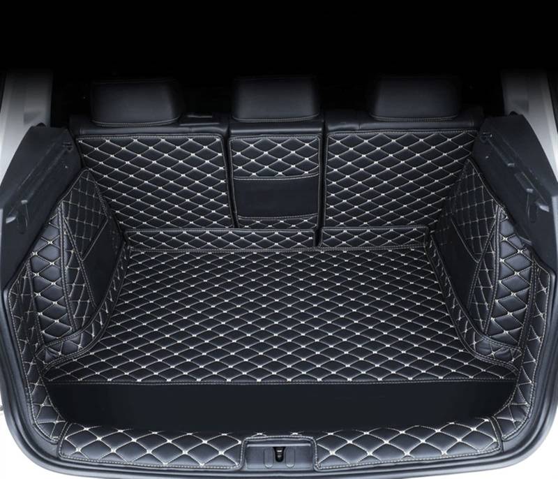Gummi Kofferraummatte Kofferraummatten Nur Für Ford Für Focus Für MK3 2012-2018 Kofferraummatten Leder Autozubehör Innenraum Fußmatten Kofferraum (Farbe : 3) von GRFIT