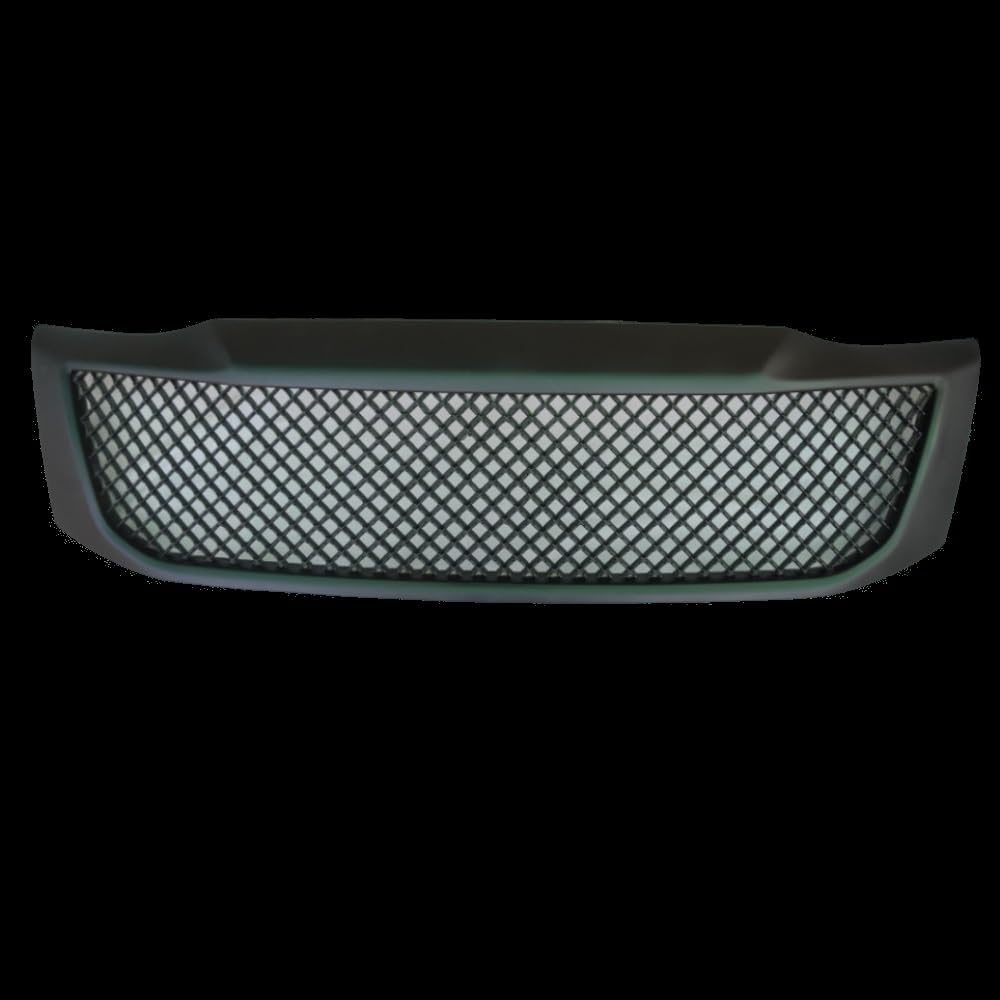 KüHlergrill Frontgrill Racing Grille Mask Grills Für Hilux Für Vigo 2012–2014 Zierleiste Kompatibel (Farbe : Voll schwarz) von GRFIT