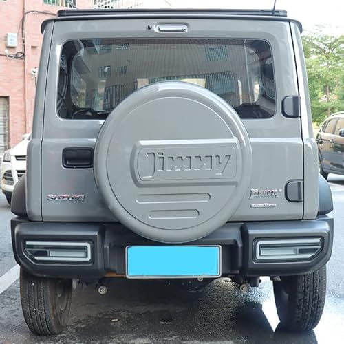 Reserveradabdeckung, Radreifenabdeckung, Radabdeckung für Suzuki Jimny JB64 Sierra JB74W 2019 2020 Wetterfest Reifenschutz Schmutzfest Ersatz Reifen Abdeckung,Grey von GRFIT