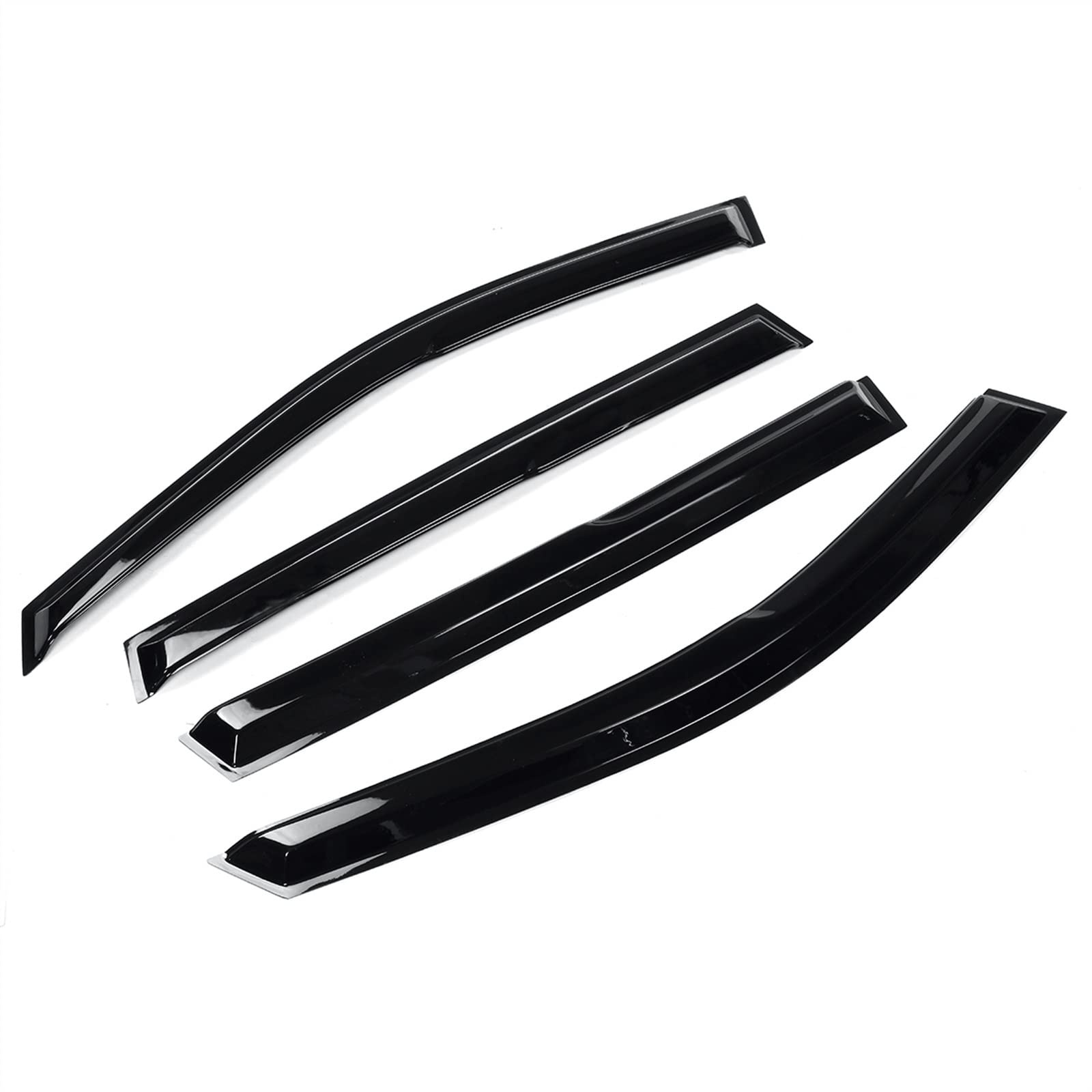 Windabweiser Für Toyota Für RAV4 2006-2022 Auto Seitenfenster Visierschutz Vent Regenschutz Tür Visierabdeckung Trim Markisen Unterstände Seitenfenster-Visier-Abweiser (Größe : 2013-2018) von GRFIT