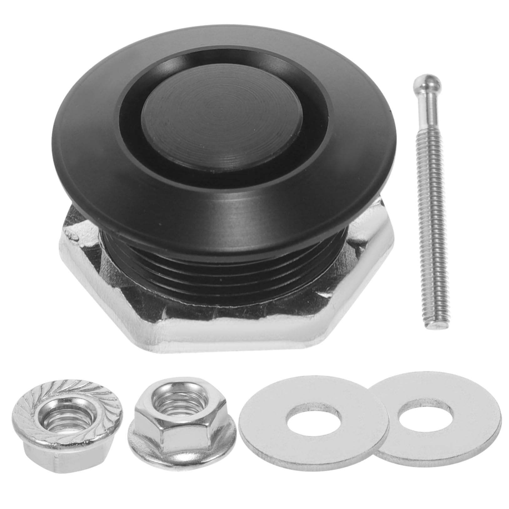 GRIRIW 1 Satz Motorhauben Surround Schnalle Motorhauben Halterungs Set Auto Set Stoßstange Haubenstifte Kit Für Auto Schnellverriegelung Motorhaubenriegel von GRIRIW