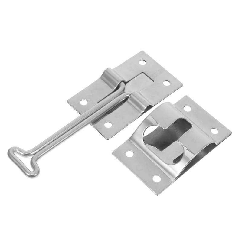 GRIRIW 1 Set Edelstahl Türhalter Für Wohnmobile Latch Und Catch Für Camper Türen Langlebiger Türverschluss Für Cargo Trailer Und RV Türen von GRIRIW