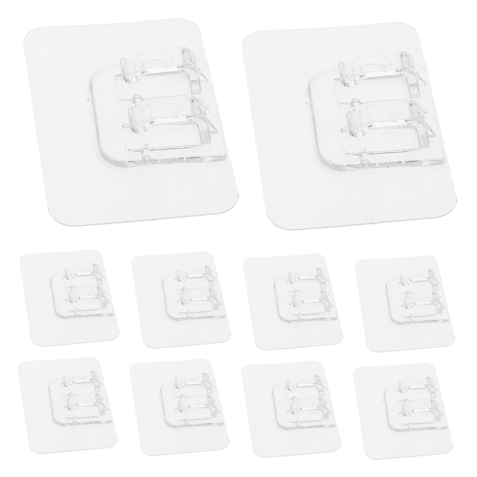 GRIRIW 10 Stück Automatten-Teppich-Clips, Befestigungsgriffe F Universal Auto-Teppich-schnallen, Halterklemmen, Bodenmatten-Clips-Set, Teppich-befestigungsklemmen von GRIRIW