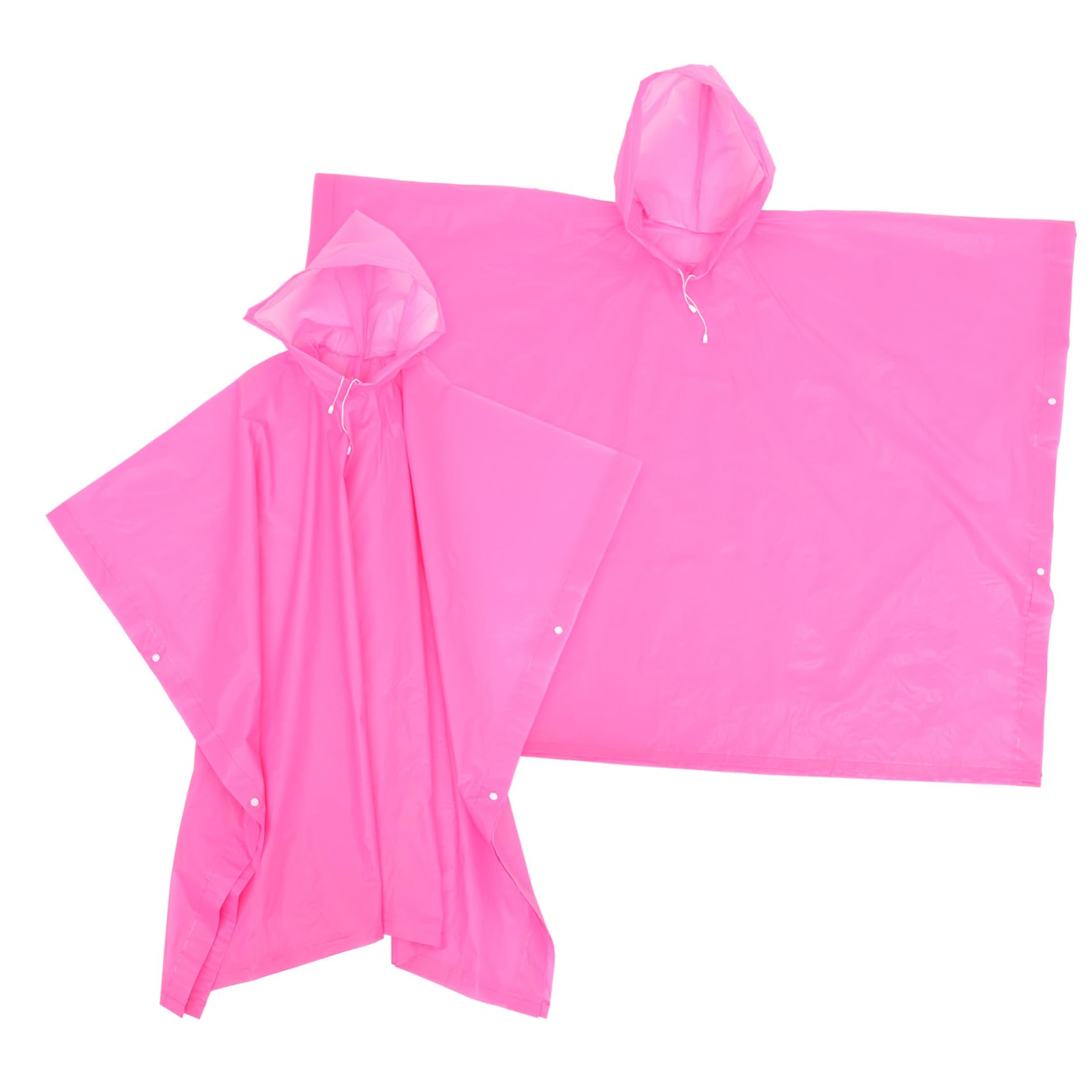 GRIRIW 2 Stk Regenmantel Mit Kapuze Für Erwachsene Ponchos Regen Multifunktionaler Regenmantel Tarnung Regenmantel Für Damen Regenponcho Für Erwachsene Mit Kapuze Tragbar Plus Eva Rosa von GRIRIW