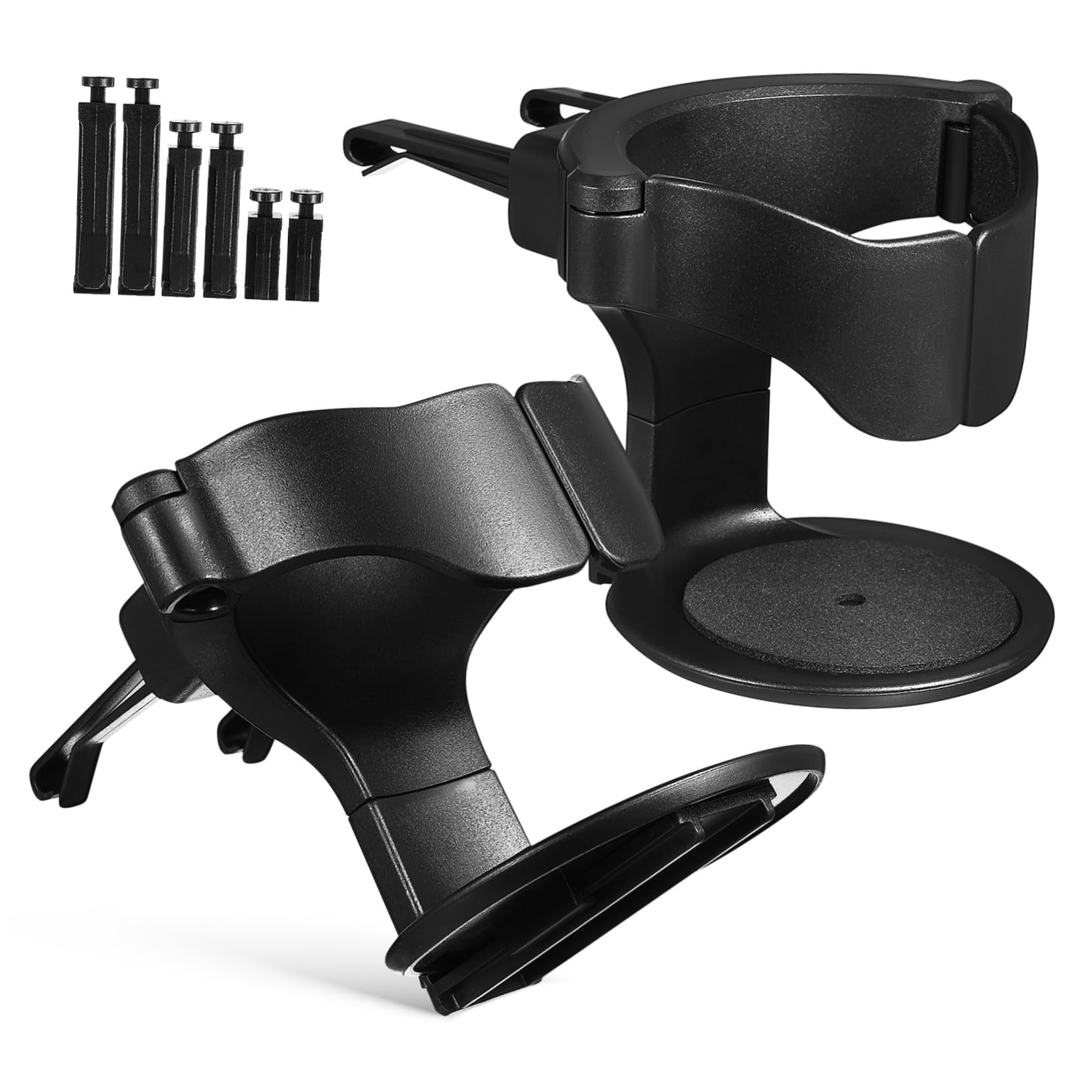 GRIRIW 2er Set Auto Getränkehalter Für üftung Sicherer Halter Für Flaschen Und Becher Universeller Auto Becherhalter Für Verschiedene Getränke Praktischer Vent Cup Holder von GRIRIW