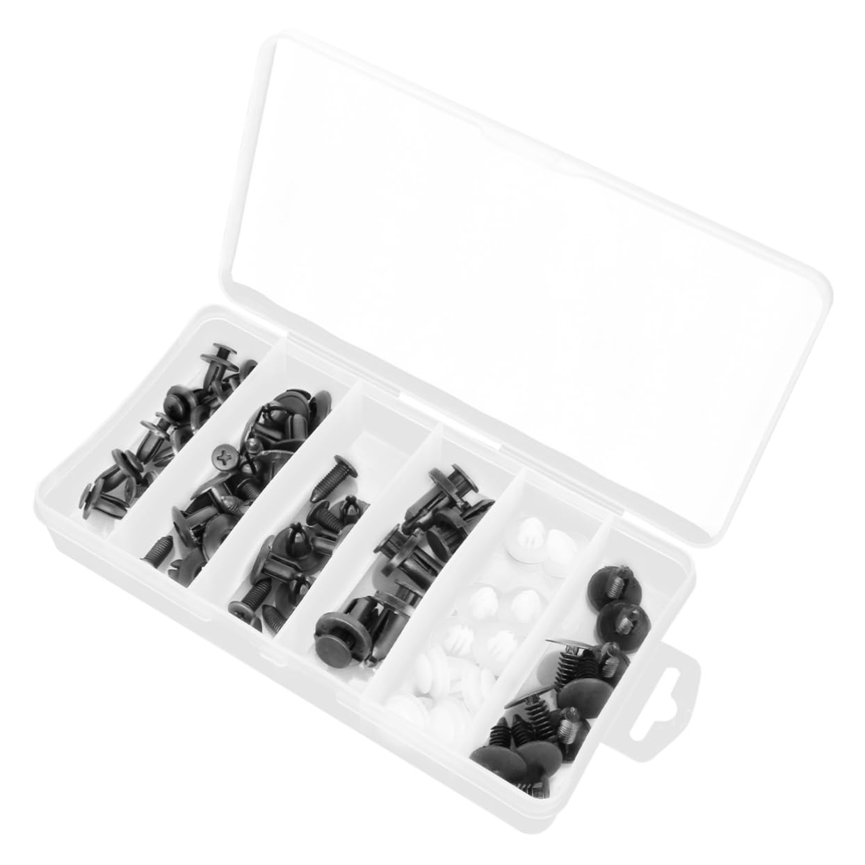 GRIRIW 50PCS Auto Mudguard Befestigungsclips Set Moulding Retainer Clips Für Stoßstangen Und Verkleidung Kfz Zubehör Für Einfache Montage Und Demontage von GRIRIW