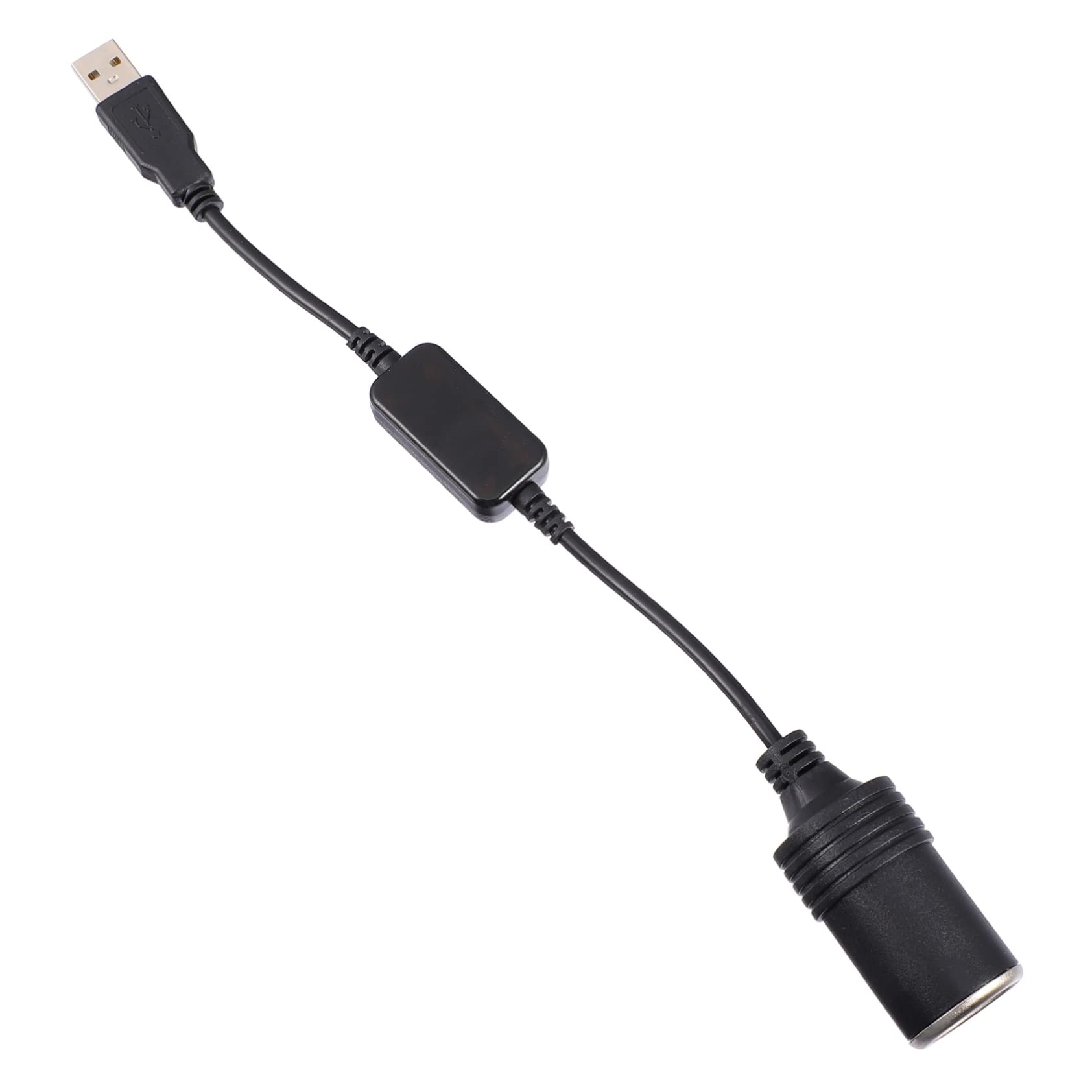 GRIRIW 5V USB Zu 12V Zigarettenanzünder Konverter Hochleistungsadapter Für KFZ Ideal Zubehör Für Zigarettenanzünder Inklusive Wechselrichter Kabel Und USB von GRIRIW