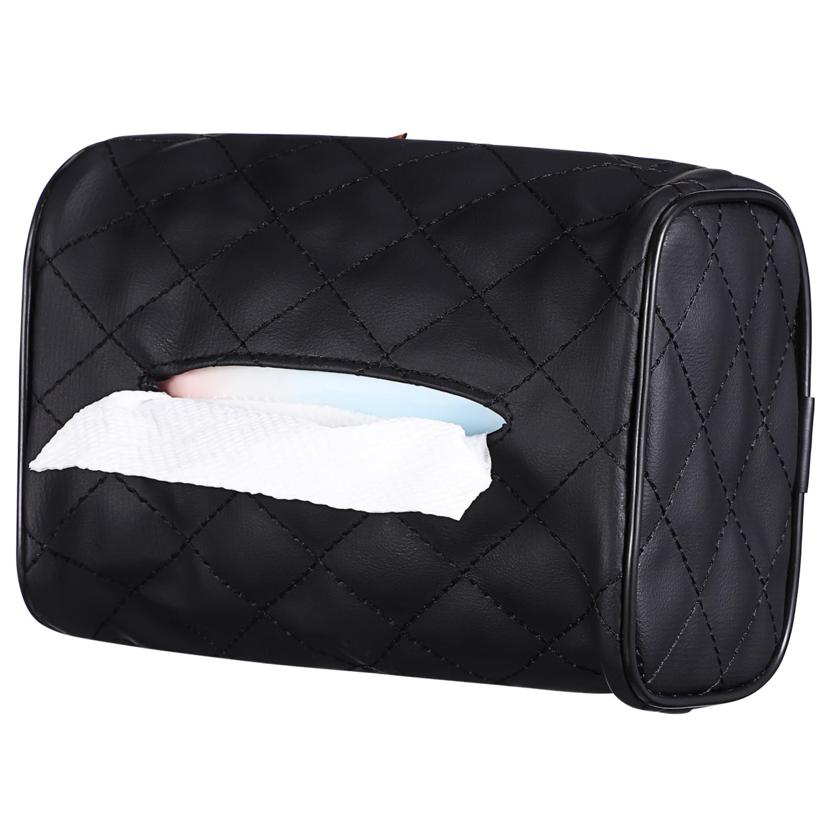 GRIRIW Kfz Papiertuchbox Für Kopfstütze Auto Papierspender Für Visier Aufbewahrung Für Servietten Auto Organizer Für Innenraum Praktischer Tissue Box Halter von GRIRIW