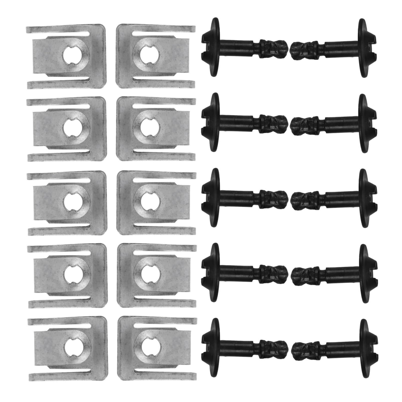 GRIRIW Unterbodenbefestigung Clips Für Motorabdeckung Untertray Clips Für Autos Engine Undertray Cover Fasteners Ideal Für Fahrzeugwartung Und Reparaturen von GRIRIW