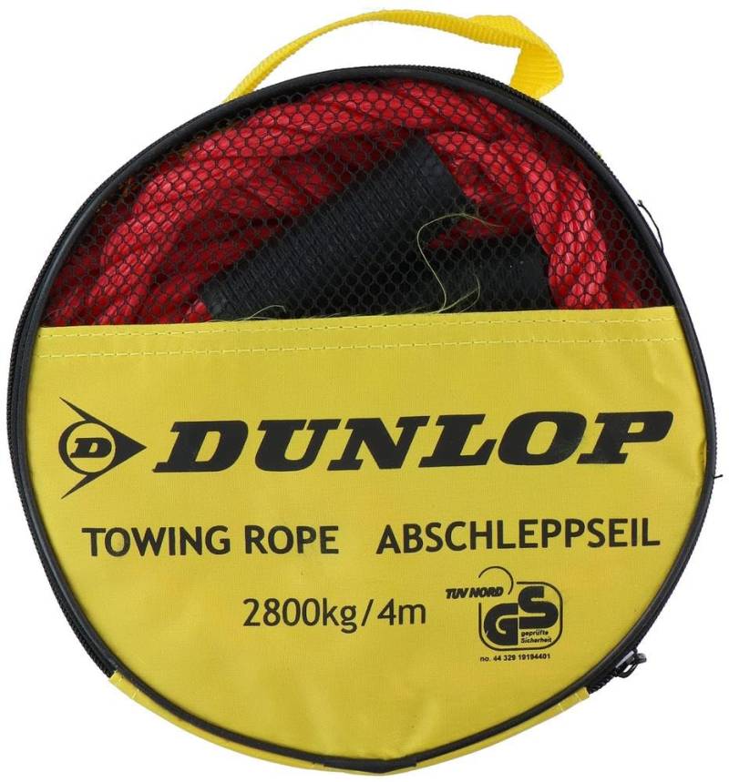 Dunlop Automotive Abschleppseil - Max 2800 Kg - 4 Meter lang - Rot, Tow Rope 2800 kg 4 Meter, 2800kg von GRUNDIG