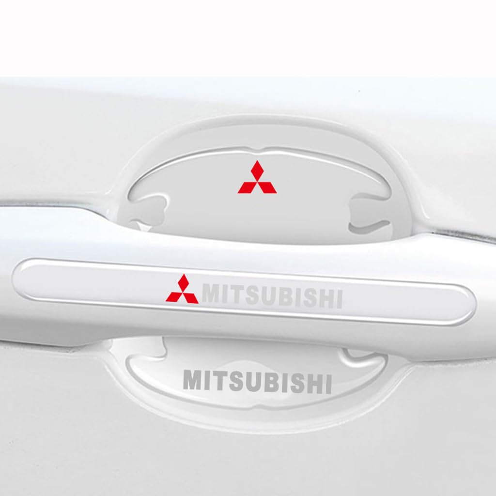 GRZZCYBF Autotürgriff-Schutz für Mitsubishi Grandis (6 Sitze) 2006–2009, selbstklebend, kratzfest, Autotürgriffe und Schüsseln, Aufkleber, Autotürkantenschutz, Auto-Kratzer-Zubehör von GRZZCYBF