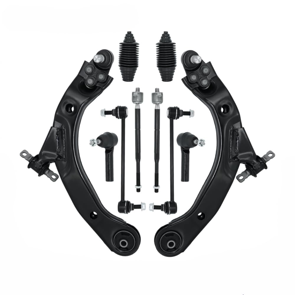 10-teiliger Aufhängungssatz Kompatibel mit vordere untere Querlenker, kompatibel mit Cobalt HHR G5 Pursuit-Modellen von 2005 bis 2011 von GRzHKN