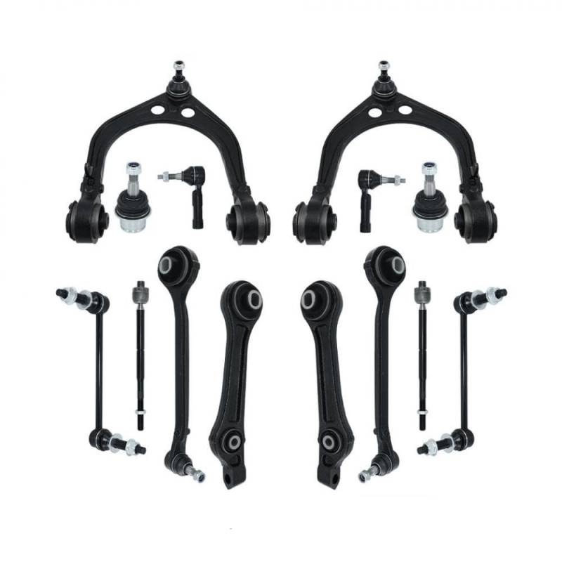 14-teiliger Querlenkersatz mit Kugelgelenk-Spurstangenkopf Kompatibel mit kompatible 300 Charger-Modelle von 2005 bis 2010 von GRzHKN