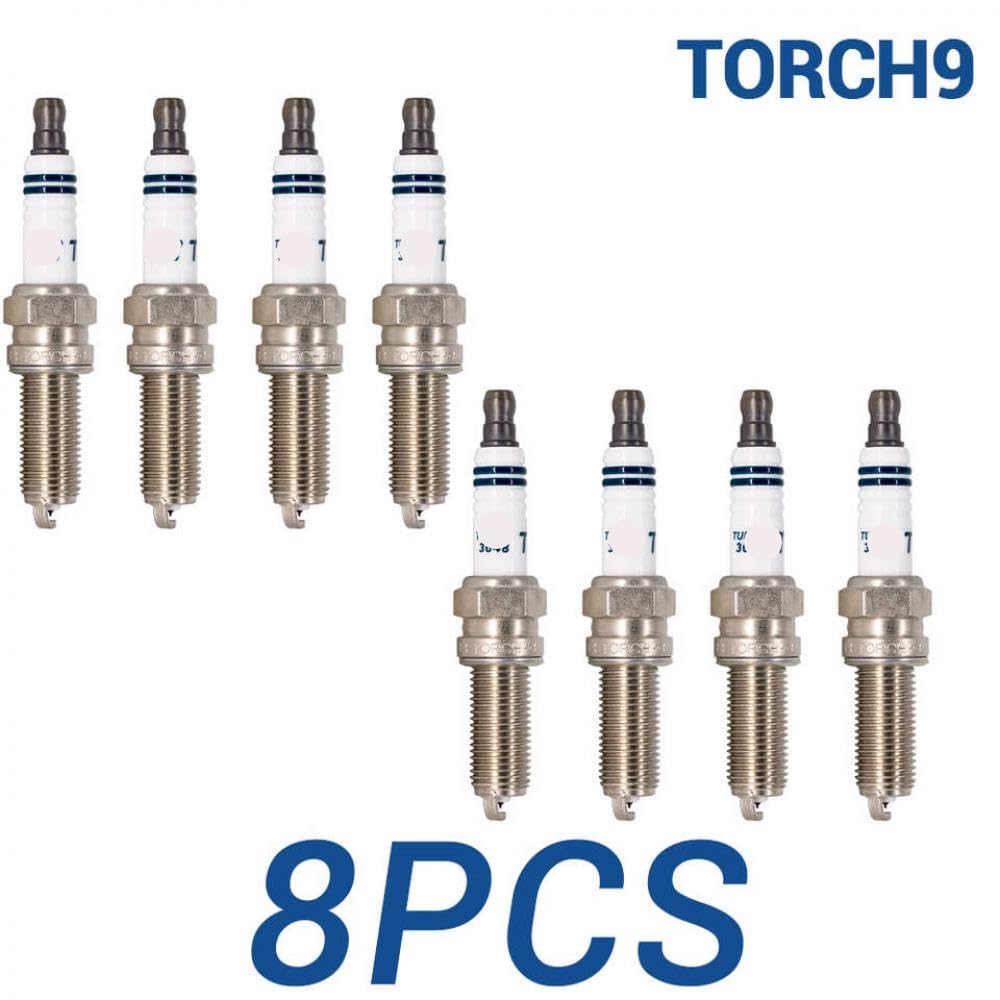 2–8 Stück Iridium-Zündkerzen, kompatibel mit verschiedenen Modellen, einschließlich ILKR8R8 F4J16-3707010 RER6WYPB und CHANGAN H15T002-0700 CS75 Plus(8 Pieces with Box) von GRzHKN