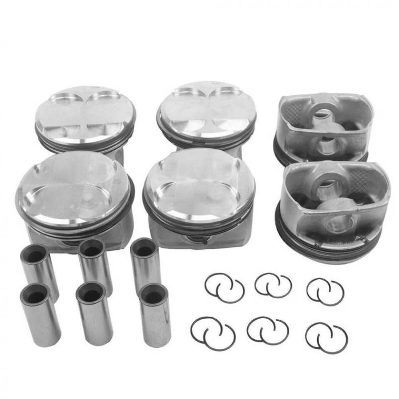 6 -teilige Kolbenringe Set 10,7 bis 1 kompatibel mit E90 E60 E83 128i 328i 528i x1 N52 3,0 l Motorteile von GRzHKN