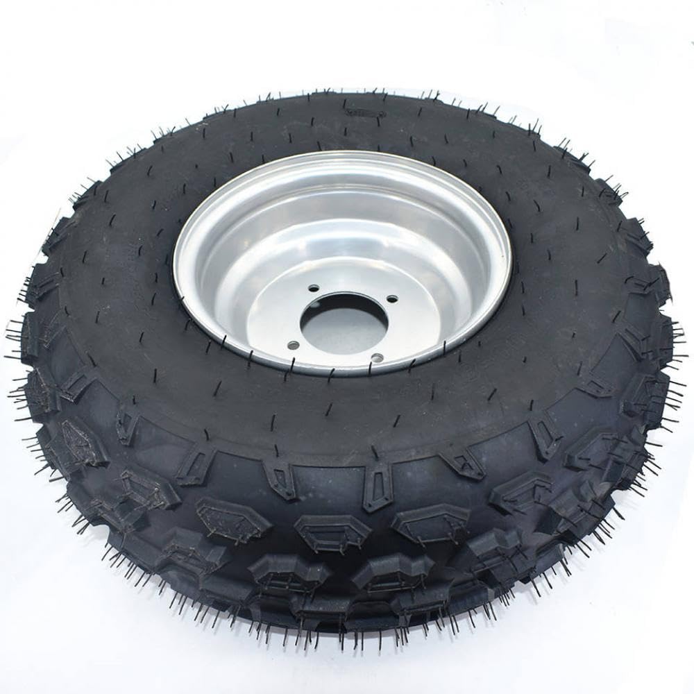 8-Zoll-ATV-Rad 19x7,00-8 (180/75-8), kompatibel mit 50 cc, 70 cc, 110 cc, 125 cc kleinen ATV-Fahrzeugen vorne und hinten von GRzHKN