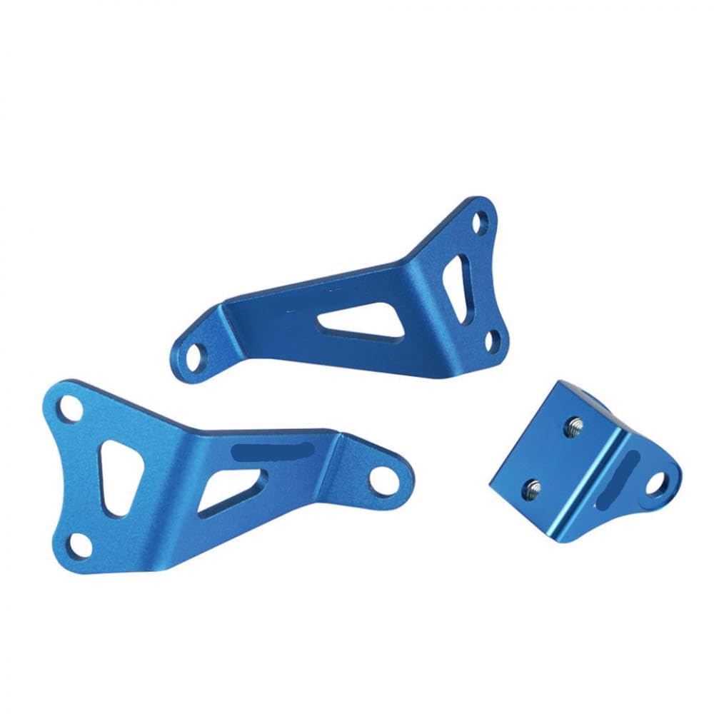 Blauer Aluminium-Motorhalterungsschutz Kompatibel mit 700 2008–2021 und 700R 2009–2021 ATV-Zubehör(Blue) von GRzHKN