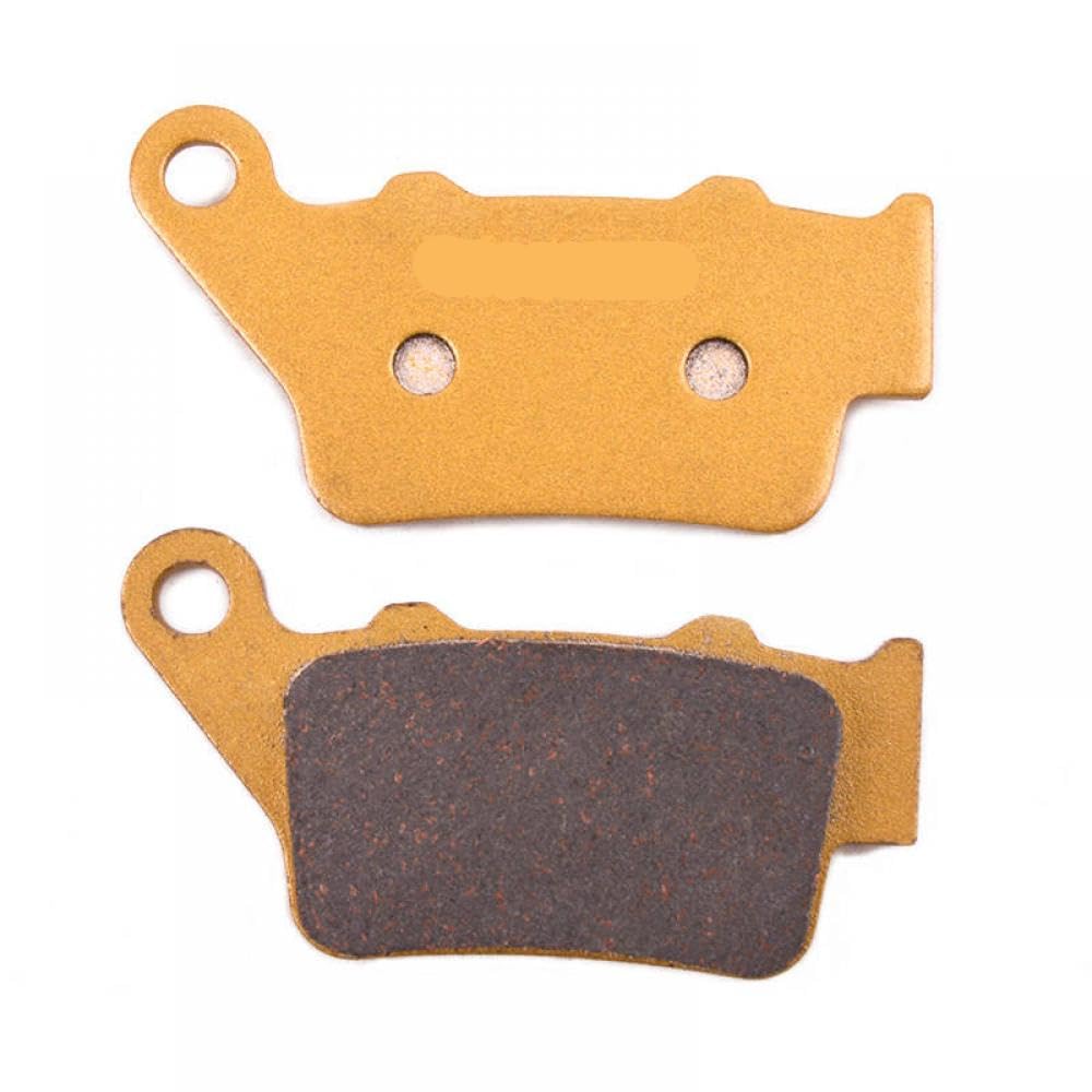 Bremsbeläge Kompatibel mit die vordere und hintere Scheibe kompatibel mit KT 690 SMC SMC 690 R 2008-2010 SMC 690 R ABS 2014-2020 mit 4 Pad-Bremssätteln Speichenrad(1pair Ceramic Rear) von GRzHKN