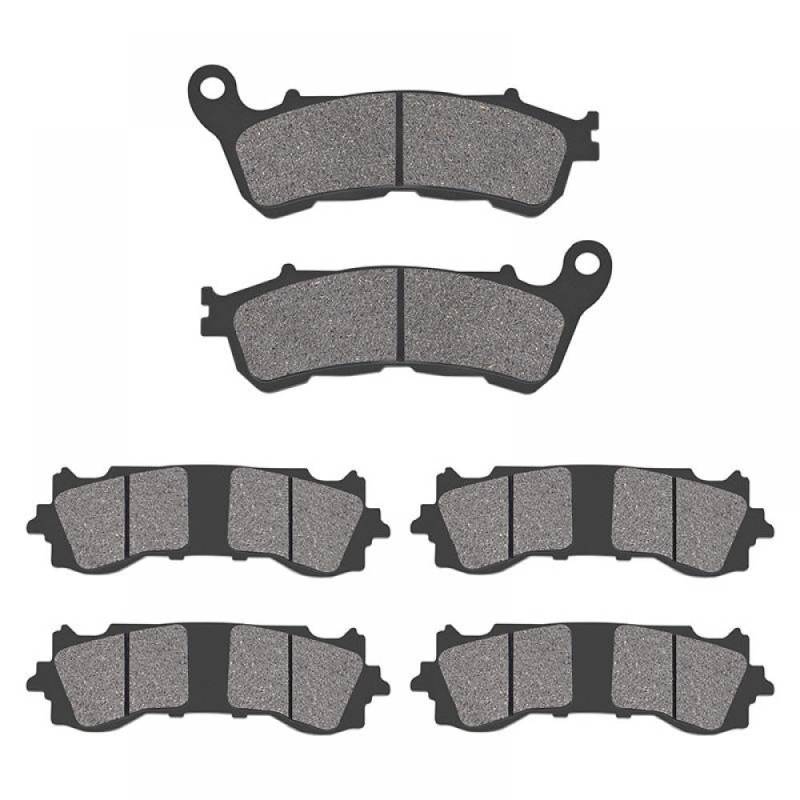 Bremsbeläge Kompatibel mit vordere und hintere Kompatibel mit GL1800 Goldwing Tour Models D DCT und mehr(Front and Rear) von GRzHKN