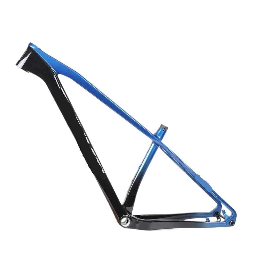 Carbon Mountain Bike Frame 29er T800 Boost 12x148mm Hardtail MTB Vollinterne Routing -Scheibe Brems 2025 Modell(Blue) von GRzHKN