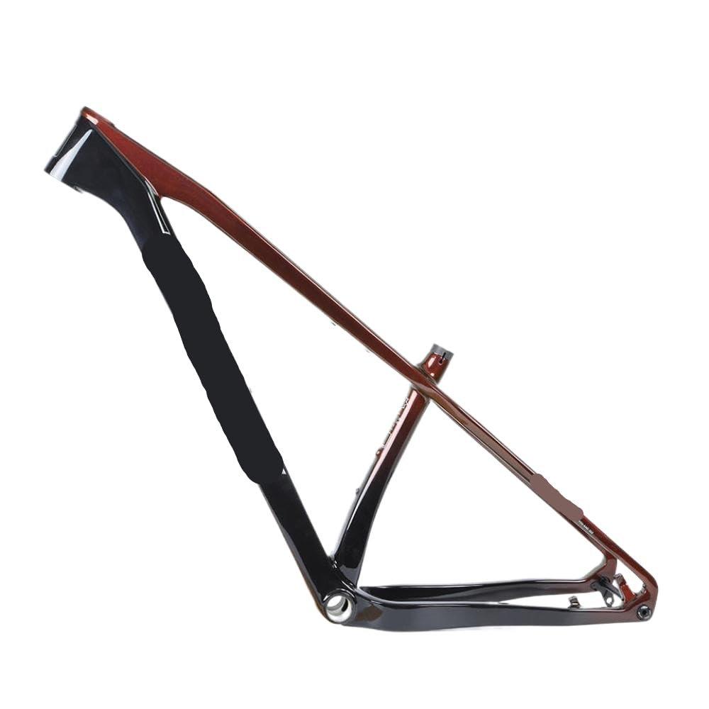 Carbon Mountain Bike Frame 29er T800 Boost 12x148mm Hardtail MTB Vollinterne Routing -Scheibe Brems 2025 Modell(Brown) von GRzHKN