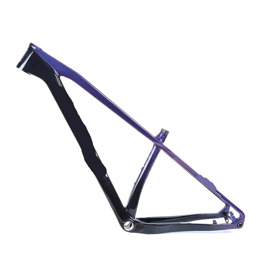 Carbon Mountain Bike Frame 29er T800 Boost 12x148mm Hardtail MTB Vollinterne Routing -Scheibe Brems 2025 Modell(Chameleon Purple) von GRzHKN