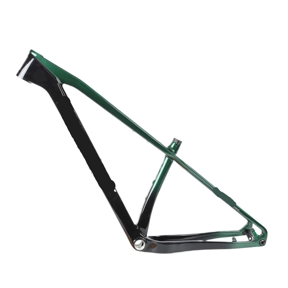 Carbon Mountain Bike Frame 29er T800 Boost 12x148mm Hardtail MTB Vollinterne Routing -Scheibe Brems 2025 Modell(Green) von GRzHKN