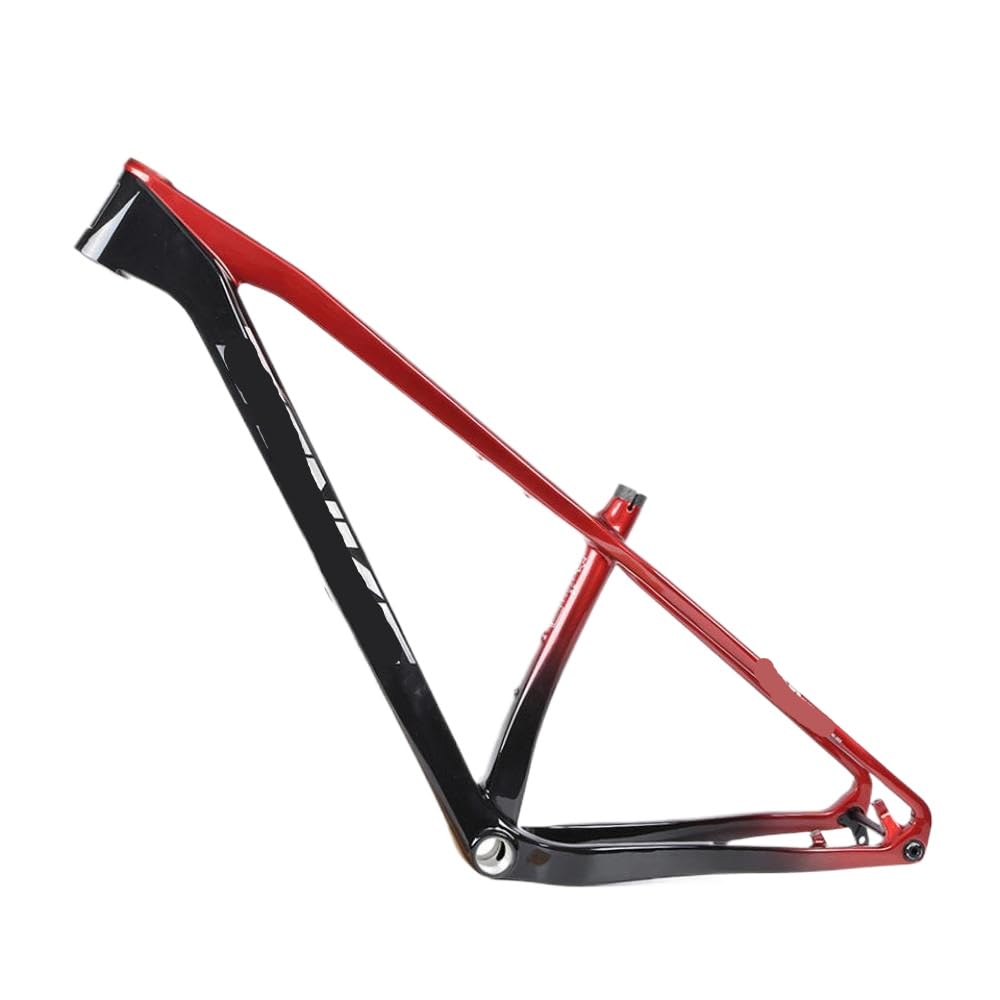 Carbon Mountain Bike Frame 29er T800 Boost 12x148mm Hardtail MTB Vollinterne Routing -Scheibe Brems 2025 Modell(Red) von GRzHKN