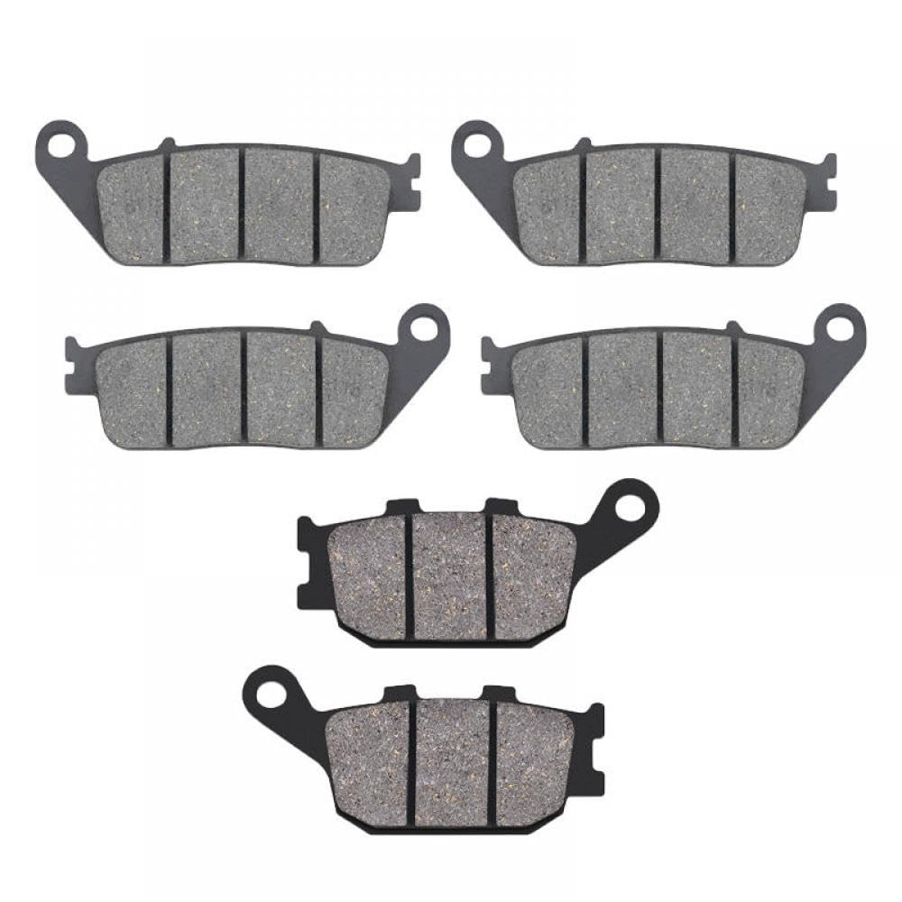 Kompatible Bremsbeläge Kompatibel mit 650 EX650 KHF KH ABS 2017 bis 2021 EX 650 JHF Non ABS 2017 bis 2021 vorne und hinten(Front and Rear) von GRzHKN