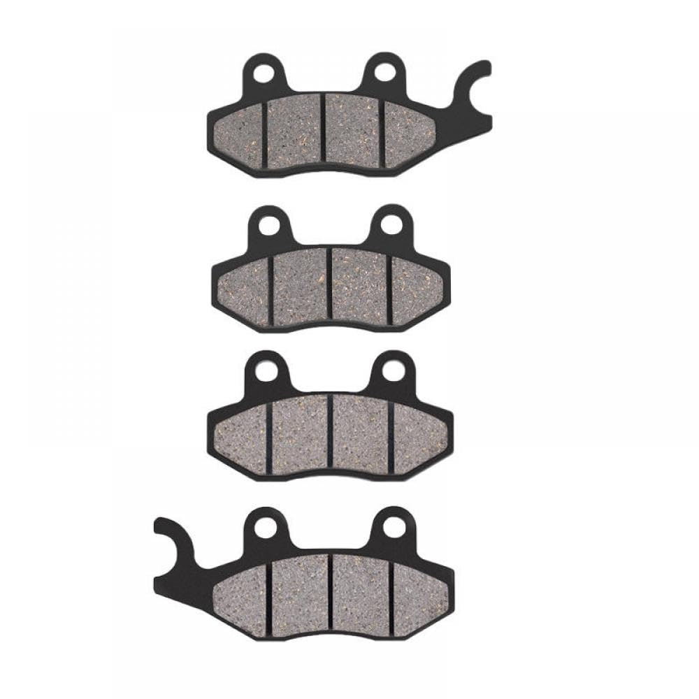 Kompatible vordere und hintere Bremsbeläge Kompatibel mit ATV -Modelle YFZ450 YFZ450S YFZ450T Jahre 2004 bis 2005(1 Set F L and R) von GRzHKN