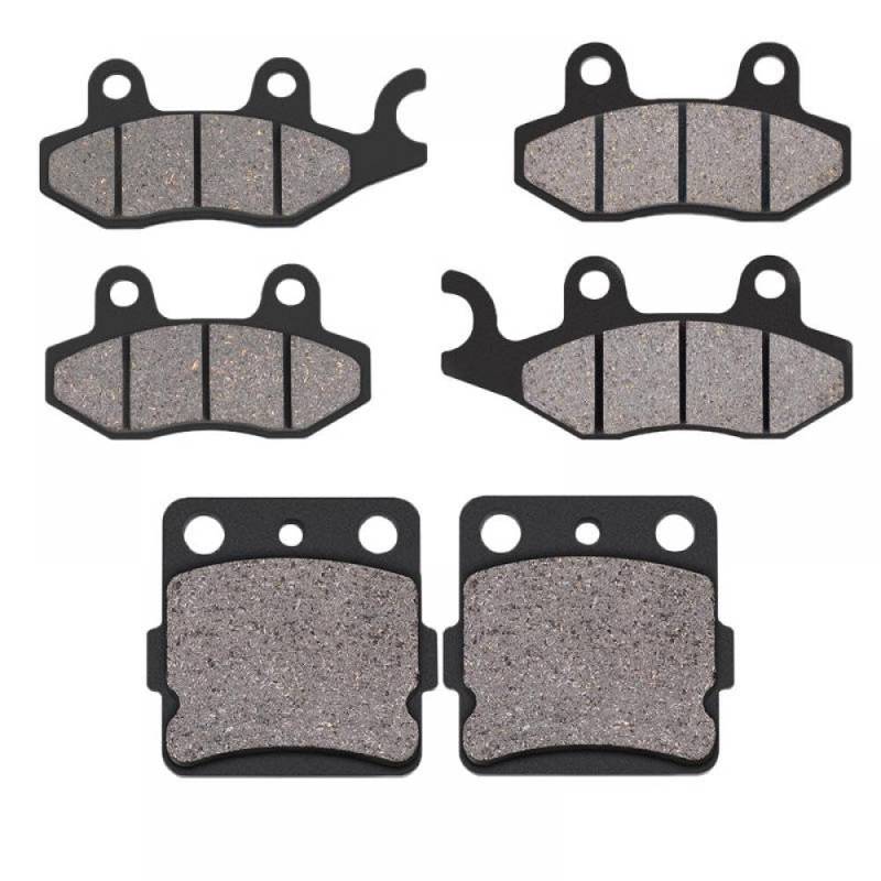 Kompatible vordere und hintere Bremsbeläge Kompatibel mit ATV -Modelle YFZ450 YFZ450S YFZ450T Jahre 2004 bis 2005(Front and Rear) von GRzHKN