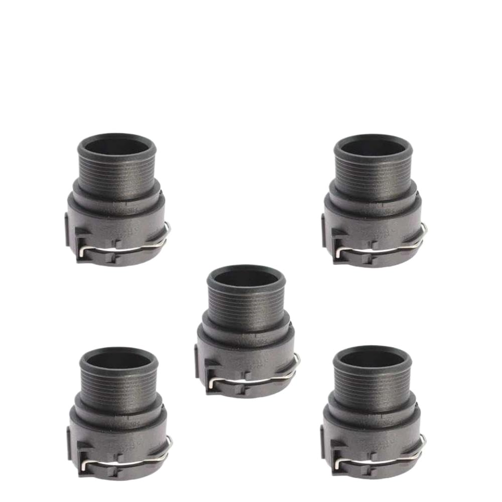 Kompatibler Motorkühlmittelschlauchanschluss Flansch Kompatibel mit A4 S4 A5 S5 Q7 A8 S8 A6 S6 A7 3.0 3.2 4.2 2.0(5 PCS) von GRzHKN