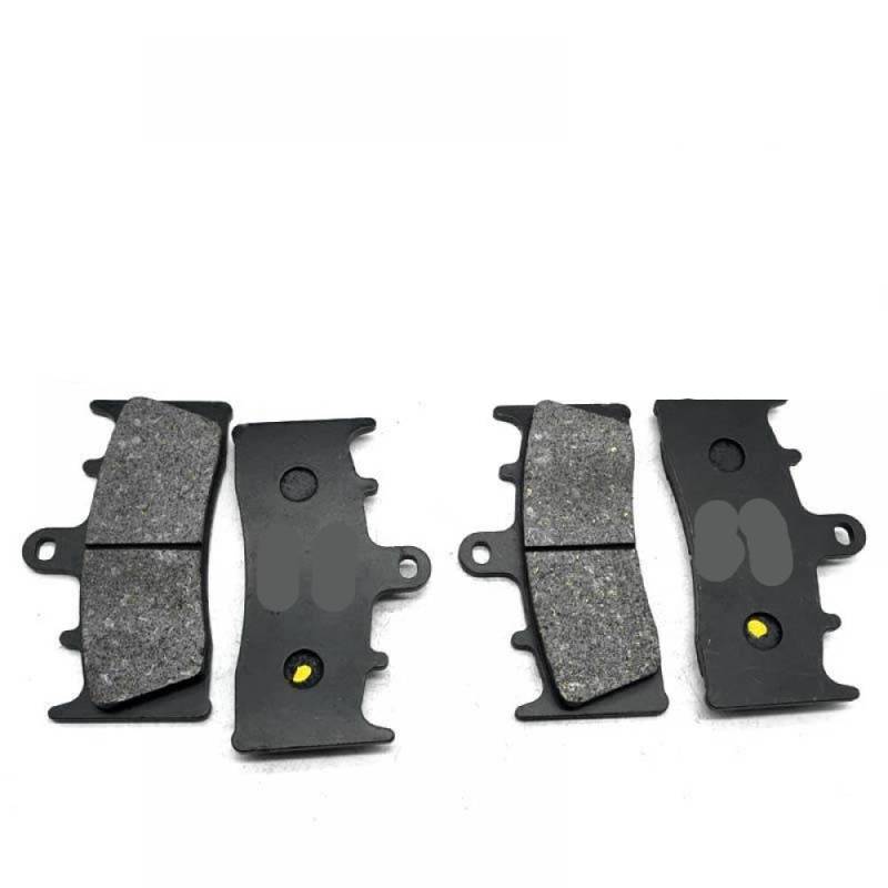 Motorrad-Bremsbeläge-Set Kompatibel mit vorne und hinten, kompatibel mit GSF1200Z 2005, GSF1200S 1200 2000 bis 2005(2 Front Brake Pads) von GRzHKN