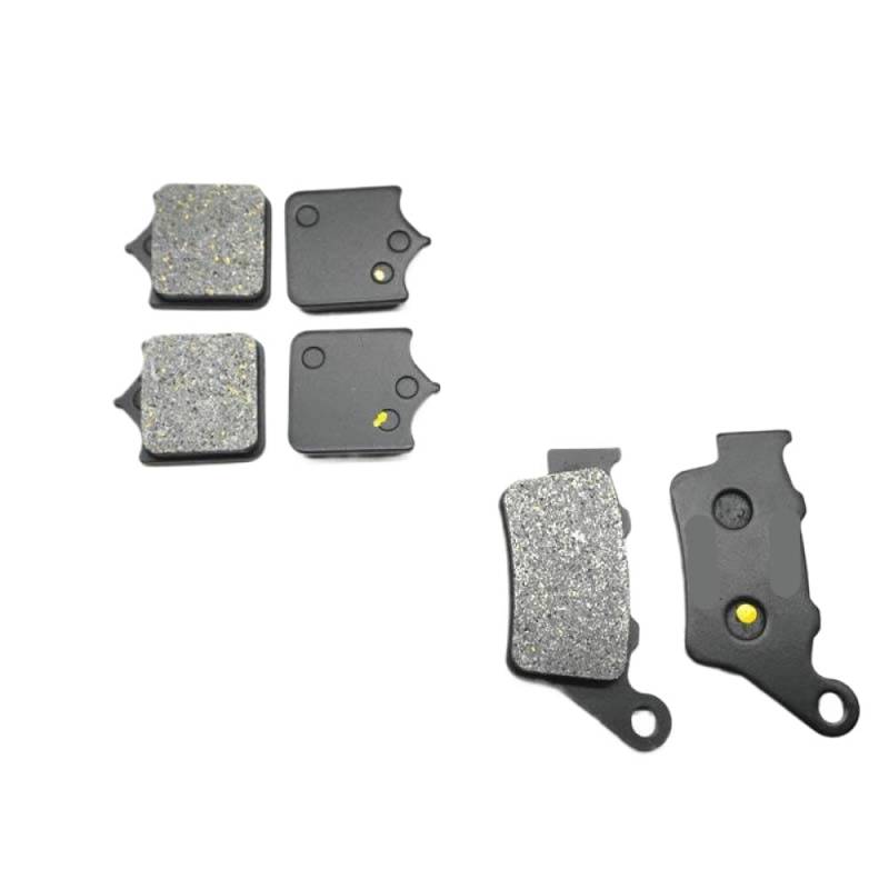 Motorrad-Bremsscheiben-Sets vorne und hinten Kompatibel mit SMC-R 690 2008–2020, Super 990 2004–2013, kompatibel mit verschiedenen Modellen(Whole Set) von GRzHKN