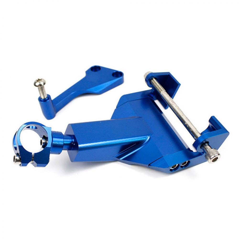 Motorrad-Lenkungsdämpfer-Stabilisator, kompatibel mit MT-07 MT07 FZ-07 FZ07-Modellen von 2013 bis 2020(Blue) von GRzHKN