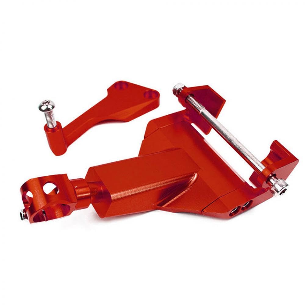 Motorrad-Lenkungsdämpfer-Stabilisator, kompatibel mit MT-07 MT07 FZ-07 FZ07-Modellen von 2013 bis 2020(Red) von GRzHKN