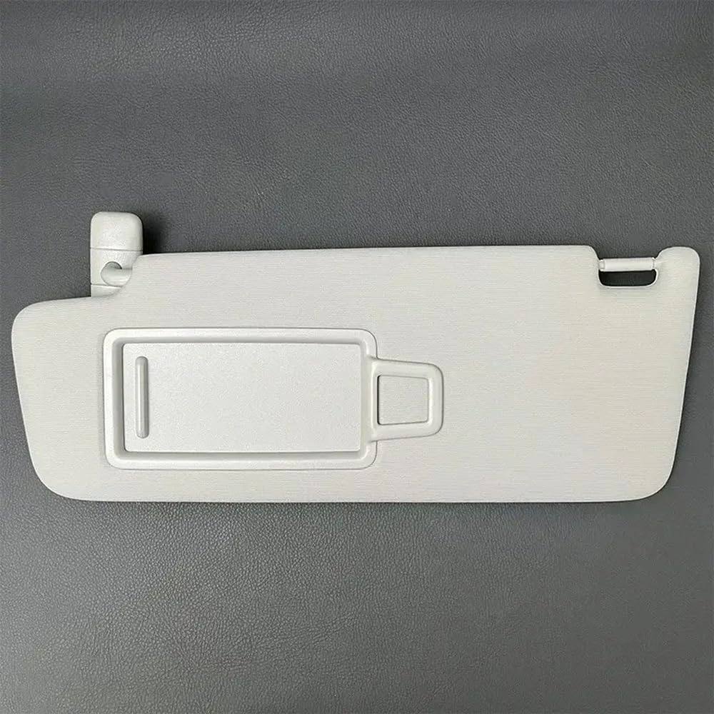 Sun Visor Make -up -Spiegel kompatibel mit 7 7,5 B8 CC MK7 A7 und 3 graue Innenräume 5G0857551 5G0857552(Left) von GRzHKN